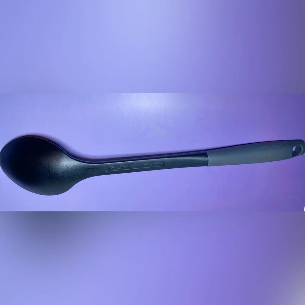 Select by Calphalon 3pc Nylon Kitchen Utensil Set Spoon Slotted Spoon Pasta Fork